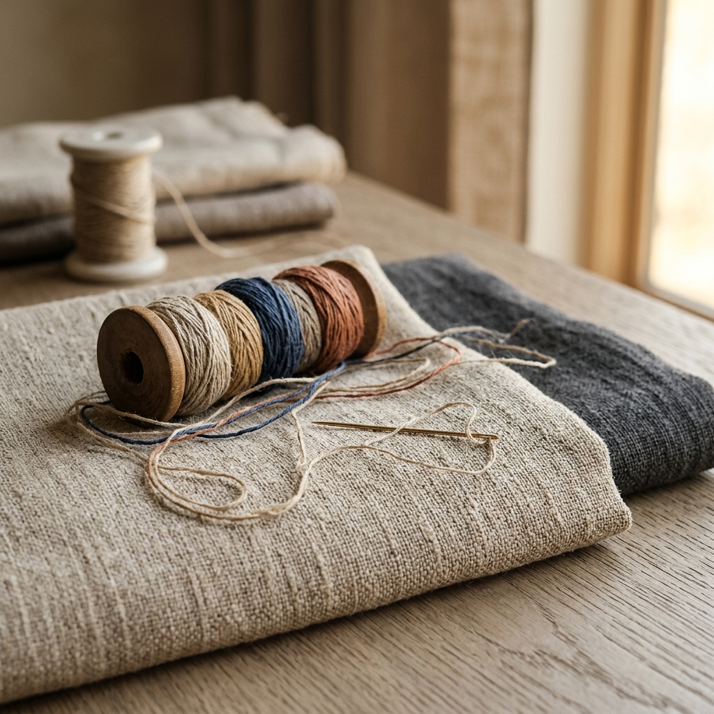 High-end editorial fashion textile background